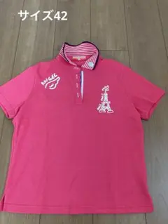 CASTELBAJAC ピンクポロシャツ 42