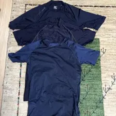 ネイビー アンダーシャツ 3枚セット