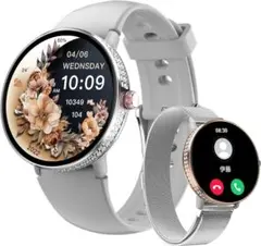 スマートウォッチ iPhone Android対応 高耐久AMOLEDプラス