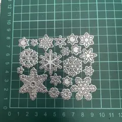 カッティングダイ 雪の結晶 - メルカリ