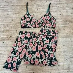 【レア・美品】THE UP SIDE バレエ ポピー ヨガウェア セットアップ