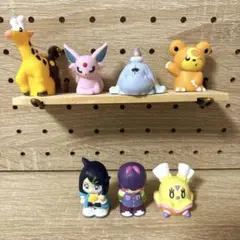 ポケモンキッズ ヒラヒナ エーフィ ドット ヒメグマ キリンリキ ボチ リコ