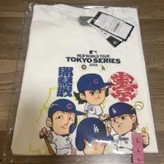 MLB TOKYO SERIES 東京シリーズ開幕戦イラスト Tシャツ サイズL