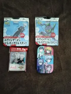 エヴンゲリオン マルチアクリルスタンド、呪術廻戦0スマホスタンドキーホルダー