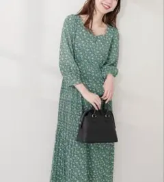 【期間限定でお値下げ中】natural couture ロングワンピース