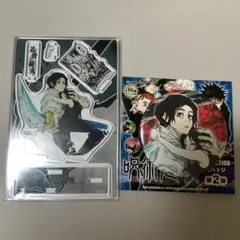 呪術廻戦　乙骨憂太　名場面ジオラマフィギュア　缶バッジ