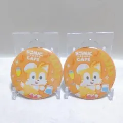 ソニックフレンズ ソニフレカフェ 缶バッジ ブレイズ テイルス