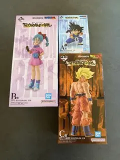 一番くじ　ドラゴンボール ABC賞セット　孫悟空　ブルマ