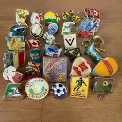 珍品  昭和 バッチ 昭和レトロ日本共産党 バッチ まとめて25点 ・永年党員章/党大会