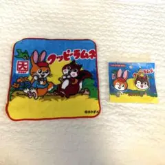 新品　クッピーラムネ　ハンカチ＆ペアラバーキーカバー