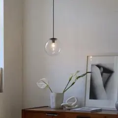 クリアガラス ペンダントライト