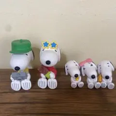 スヌーピー フィギュアセット 5体