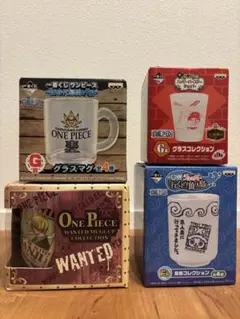 ONE PIECE グラスマグ 4個セット