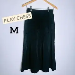 【PLAYCHESS】　スカート　フレアスカート　ロング　撥水　UVカット