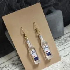 ミニチュアボトルデザインピアス