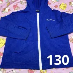 moujonjon パーカー 130 ブルー