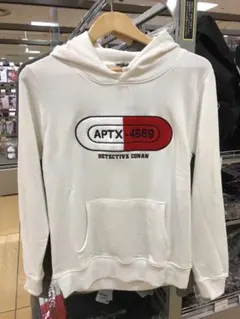 APTX4869 パーカー 白