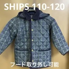 SHIPS キルティングジャケット　ネイビー　　男の子　女の子　110 120