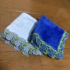 【匿名発送】近沢レース　朝顔　2枚セット