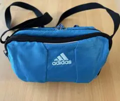 adidas ユニセックス　ショルダーバッグ 青