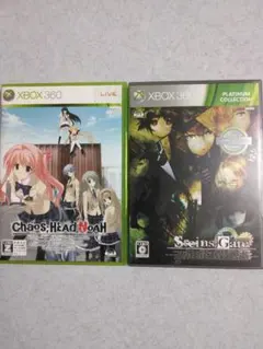 XBOX360 カオスヘッド ノア シュタインズ・ゲート 2本セット