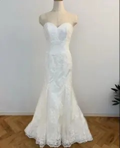 ウェディングドレス マーメイドスタイル 7-9号