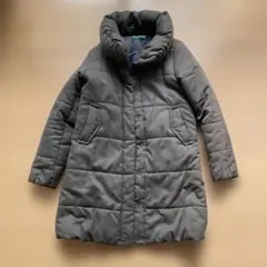 アースミュージックアンドエコロジー チャコールグレー ダウンジャケット S