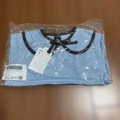 apres les cours 別注パイピングビッグカラーTシャツ 100