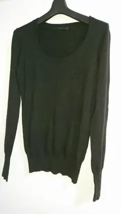 MOUSSY  Uネックニット