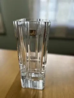 HOYA クリスタル花瓶 透明 四角形