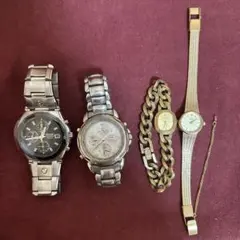 腕時計　4点　まとめ売り　ROOX CARIB ALBA SEIKOなど