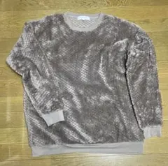 メンズ　新品未使用　もこもこスウェット　Lサイズ　秋　冬