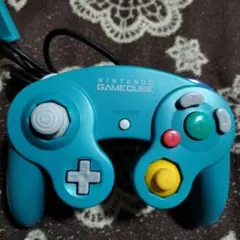 ゲームキューブコントローラー エメラルドブルー