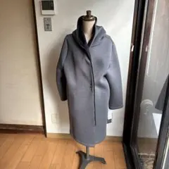 フード付きコート