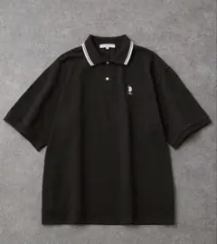U.S. POLO ASSN 別注 ワンポイント刺繍 鹿の子ルーズポロシャツ