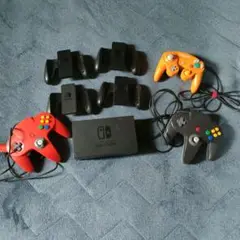 NINTENDO64コントローラーとSwitchドックセット