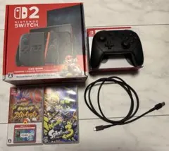 Nintendo Switch2 本体 マリオカート　プロコン　人気ソフト付き