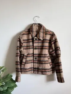 GU チェック柄ジャケット Lサイズ