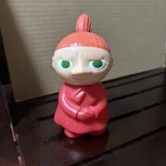 ムーミン リトルミイ 貯金箱 フィギュア　ソフビ　1990 当時　ビンテージ