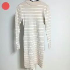 ● ロイヤルパーティー 洗えるニットプチハイタイトワンピース