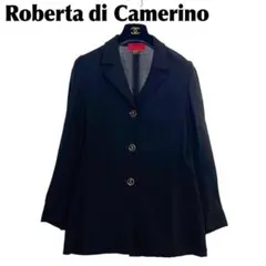 美品】Roberta di Camerino サマーウール ジャケット 38 黒のサムネイル