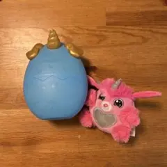 レインボーコーンズ　ユニコーン ぬいぐるみ 卵型ケース付き