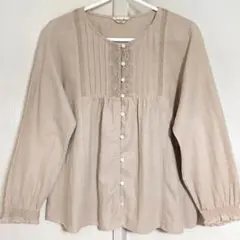 サマンサモスモス SM2 胸元レース フリーサイズ 長袖 ブラウス