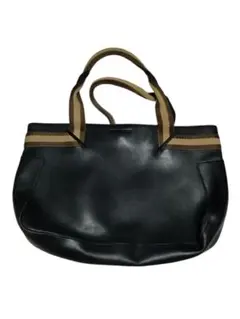 GUCCI グッチ　トートバッグ　レザー　ブラック　黒　シェリーライン