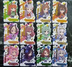 【全12種コンプ】ウマ娘 プリティーダービー/ダイカットステッカーセット
