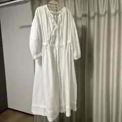 切り替えワンピース ロングワンピース