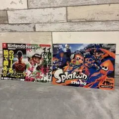 任天堂 Nintendo News スプラトゥーン 関連チラシ