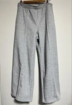 UNIQLO スウェットストレートパンツ グレー XXL