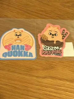 StrayKids SKZOO オンラインくじ ステッカー ハンクォッカ