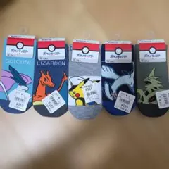 ポケモン靴下5足セット19～24cm